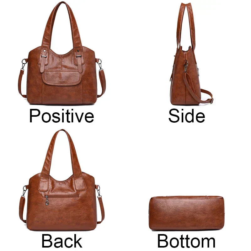 Lea - Handtasche mit mehreren Taschen