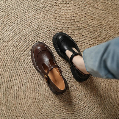 Mary Janes - Eleganter Lederschuh