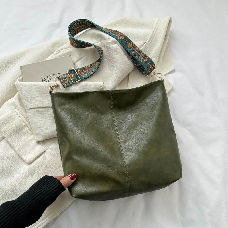 Isla - Vintage-Ledertasche