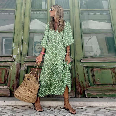 Boho-Frühlingskleid