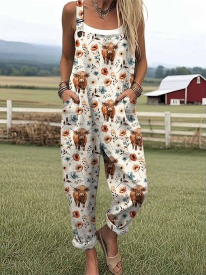 Melany - Vintage Frühlings Overall