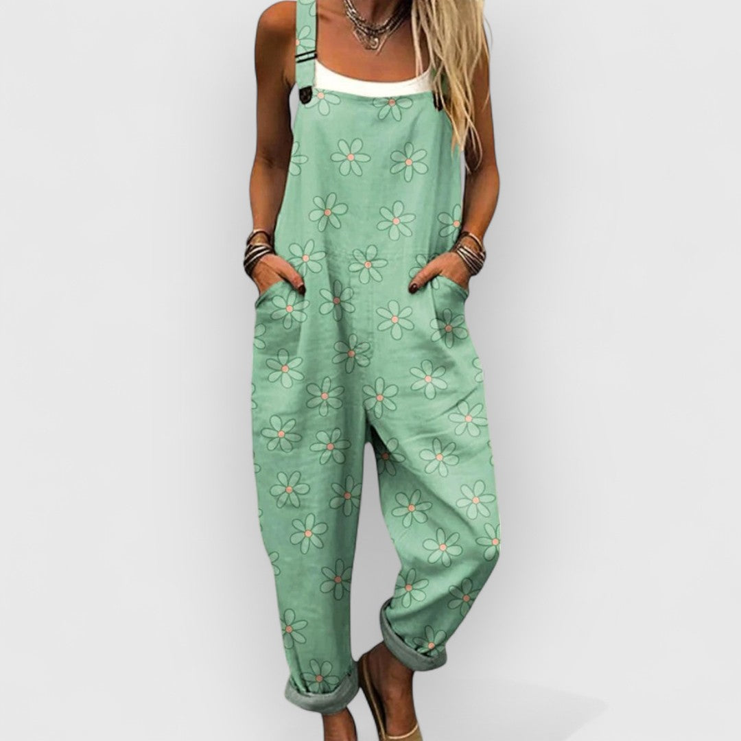 Ada™ - Zeitlose Blumen-Jumpsuit