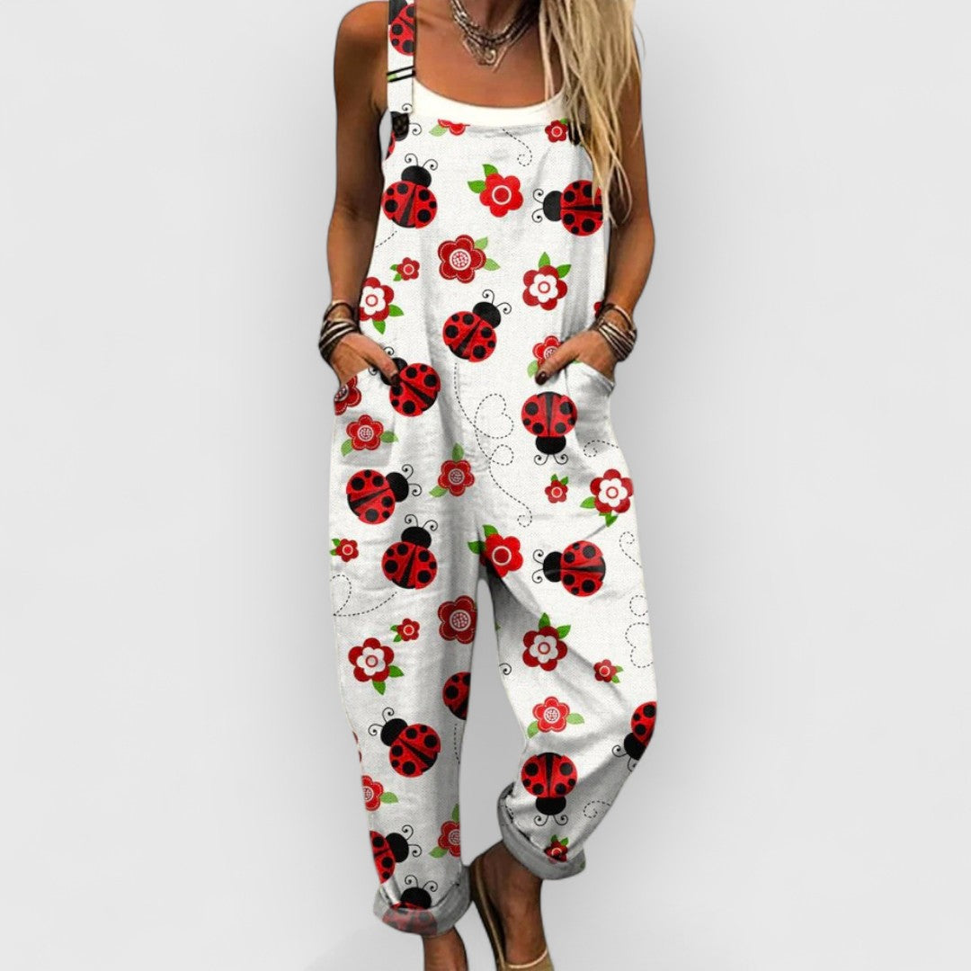 Evelyn™ - Zauberhafte Blumen-Jumpsuit