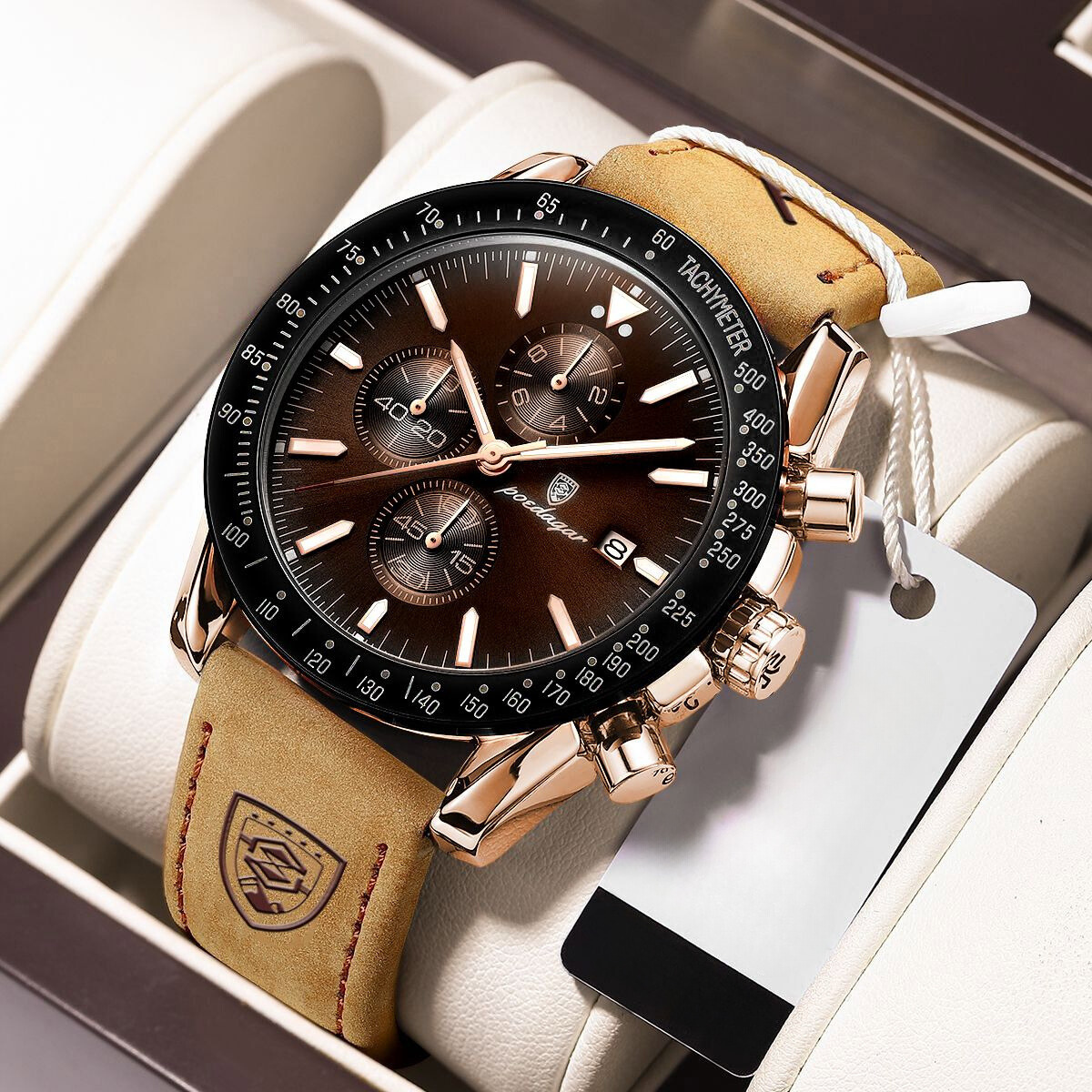 Chronographen-Uhr mit Radiant Datum