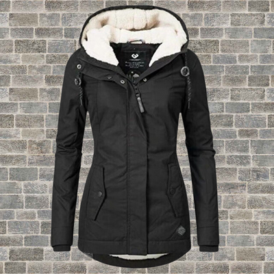 Jenna – Gemütlicher Sherpa-Kapuzenmantel