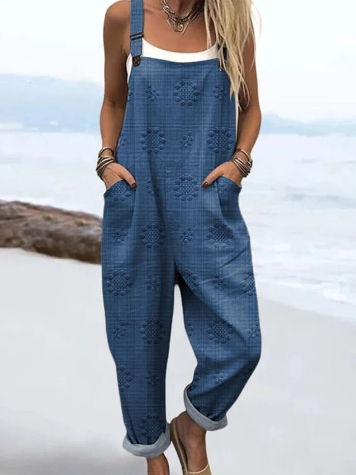 Petra - Vintage Blumenoverall
