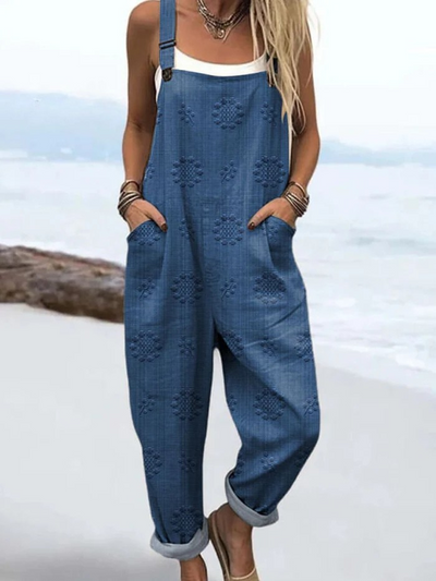 Petra - Vintage Blumenoverall