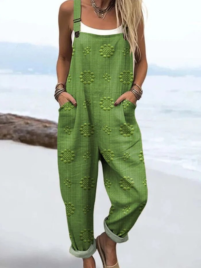 Petra - Vintage Blumenoverall