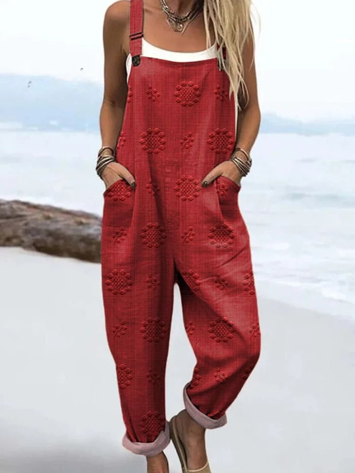 Petra - Vintage Blumenoverall