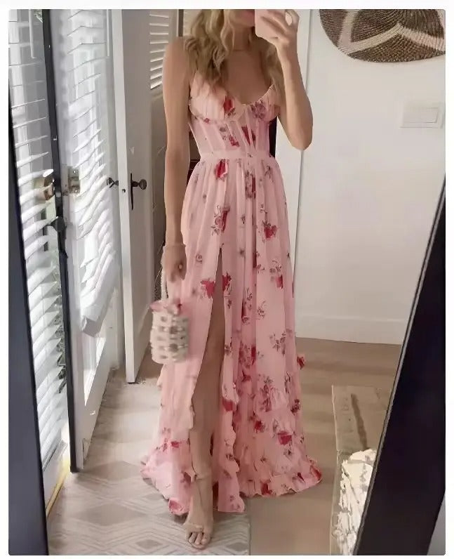Elisa™ - Elegantes Blumenkleid