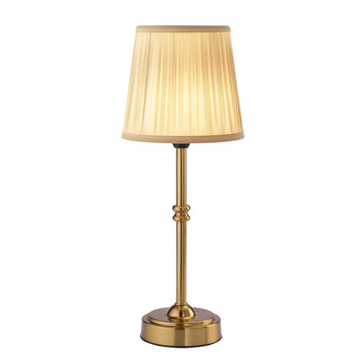 LED Retro Fabric Cordless Tischlampe