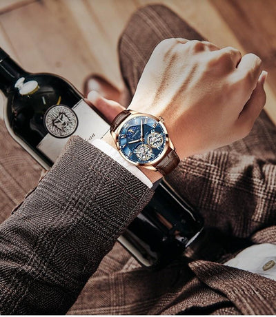 Exklusives Tourbillonuhr Design