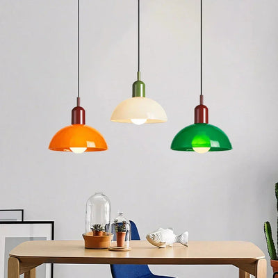 Aurora Bunte Schale Pendelleuchte