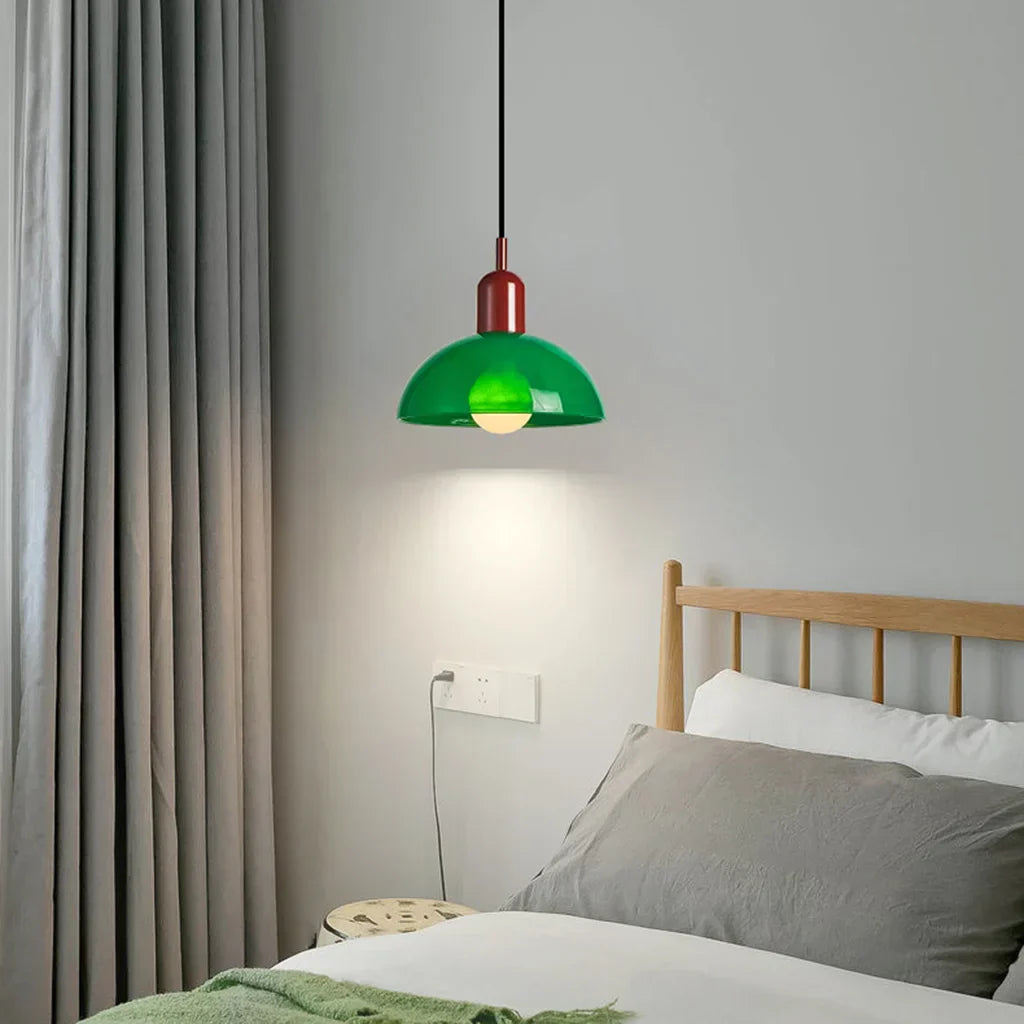 Aurora Bunte Schale Pendelleuchte