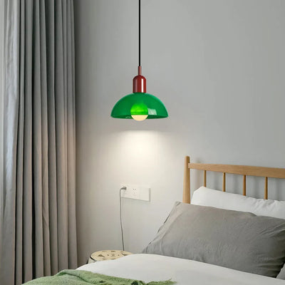 Aurora Bunte Schale Pendelleuchte