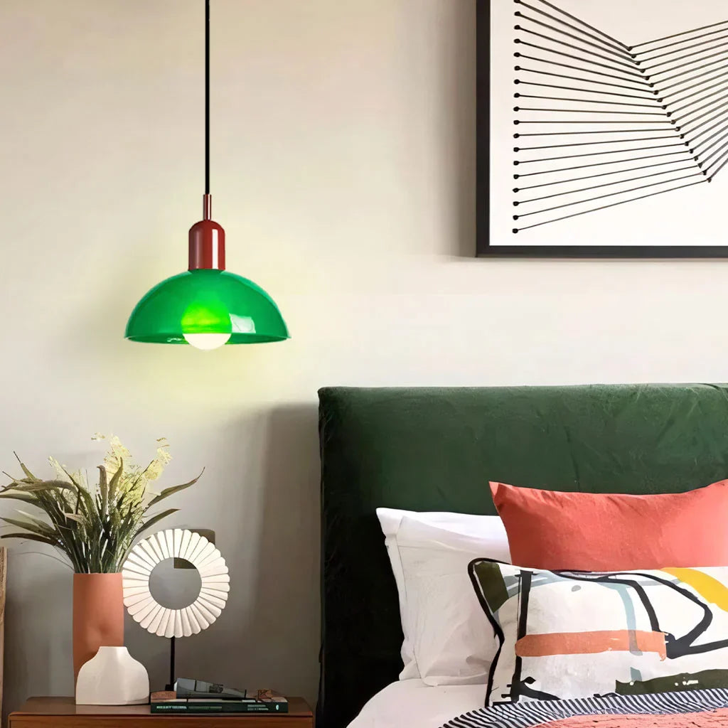 Aurora Bunte Schale Pendelleuchte