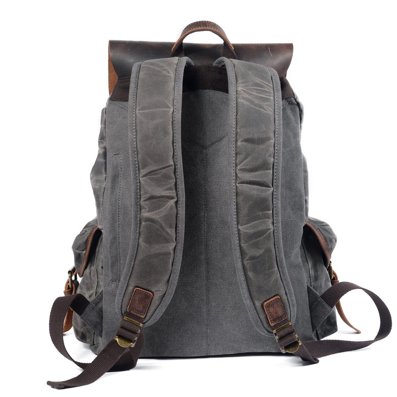 SALZBURG | Leinen-Leder-Rucksack