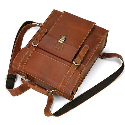Girona™ - Wandelbarer Rucksack aus Leder