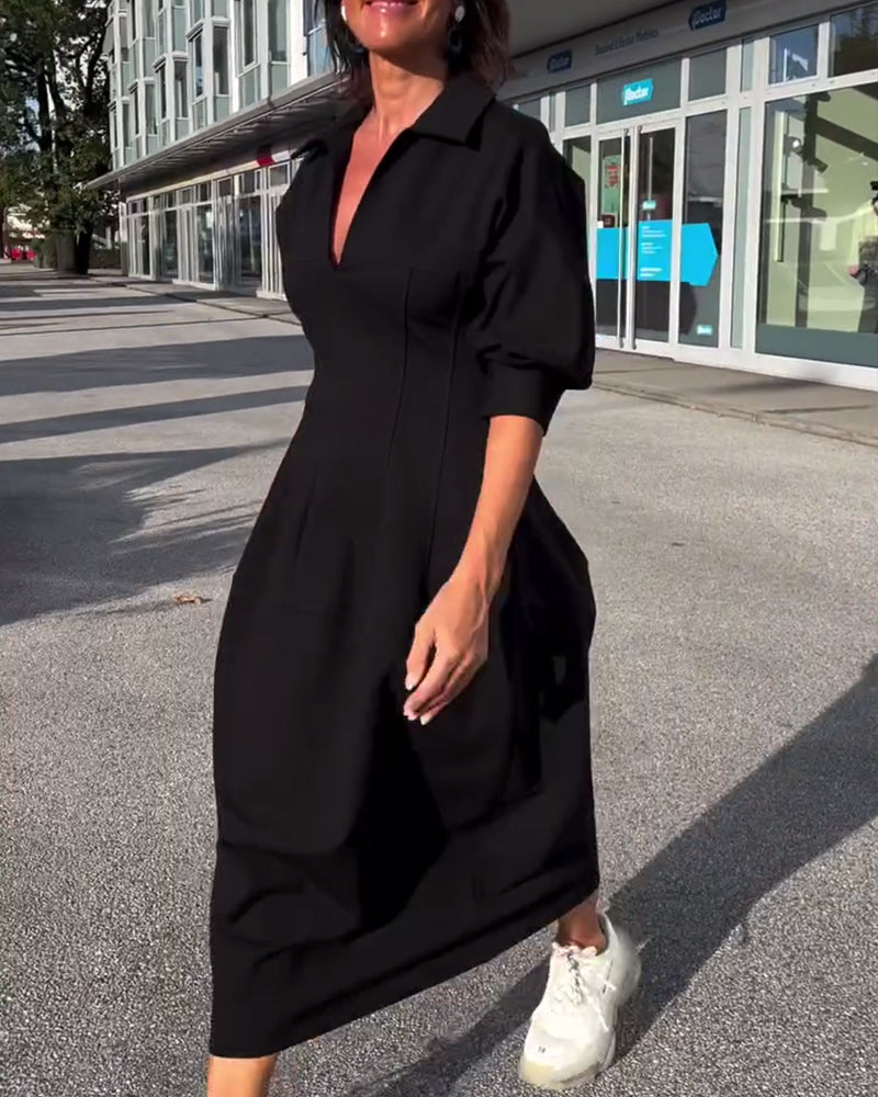 Karolin™ - Bequemes Lange Kleid
