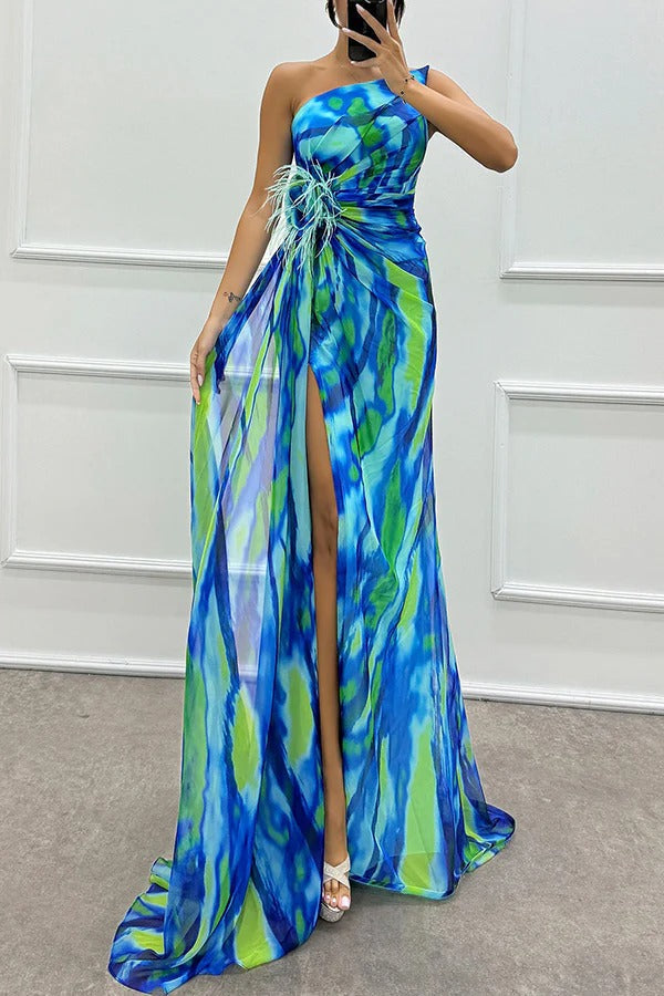 Tilda™ - Vibrierendes Maxikleid