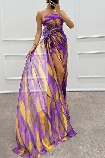 Tilda™ - Vibrierendes Maxikleid