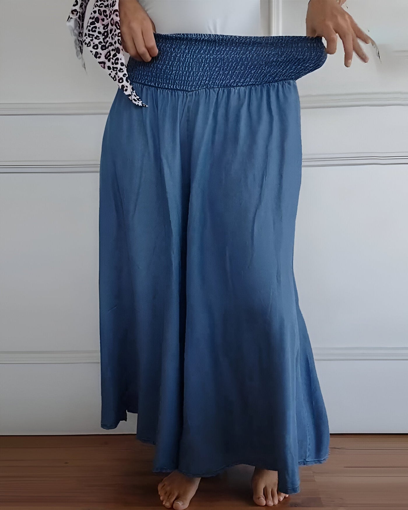 Bequeme Hose mit elastischem Bund