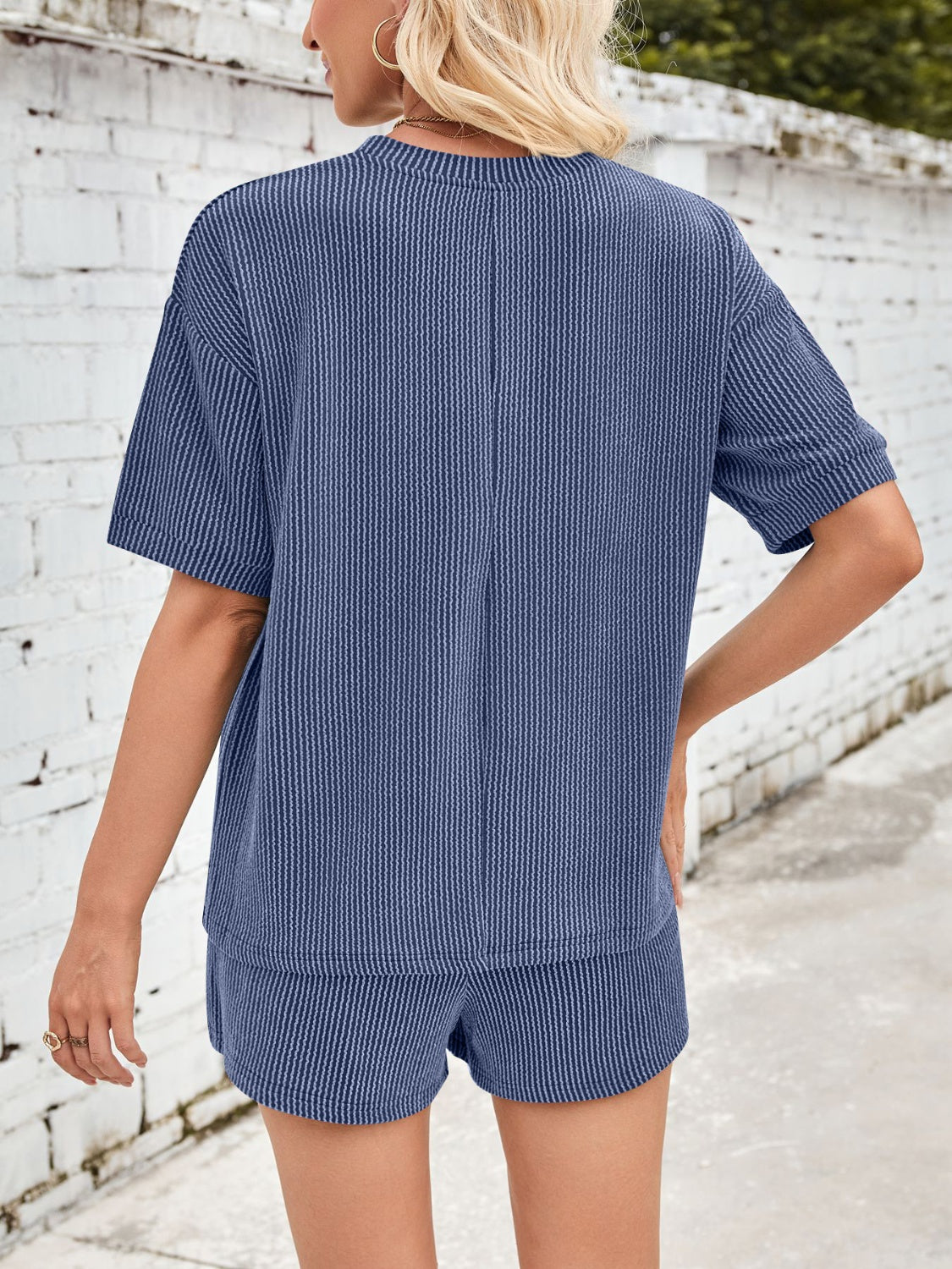 Jinte™ – Bequemes Loungewear-Set aus Rippstoff