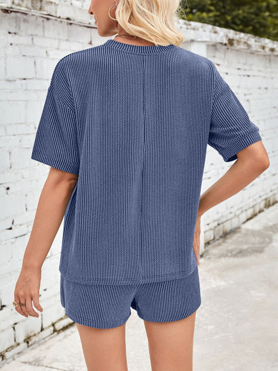 Jinte™ – Bequemes Loungewear-Set aus Rippstoff