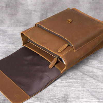 Lugano™ - Business-Rucksack aus Leder