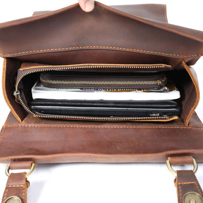 Kenway™ - Rucksack aus Vollnarbenleder