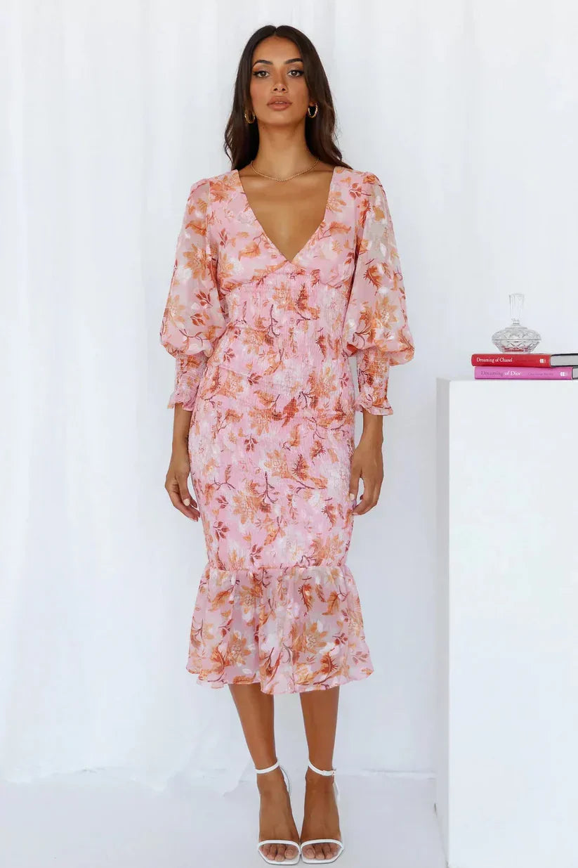 Hanna™ - Atemberaubendes Blumenkleid