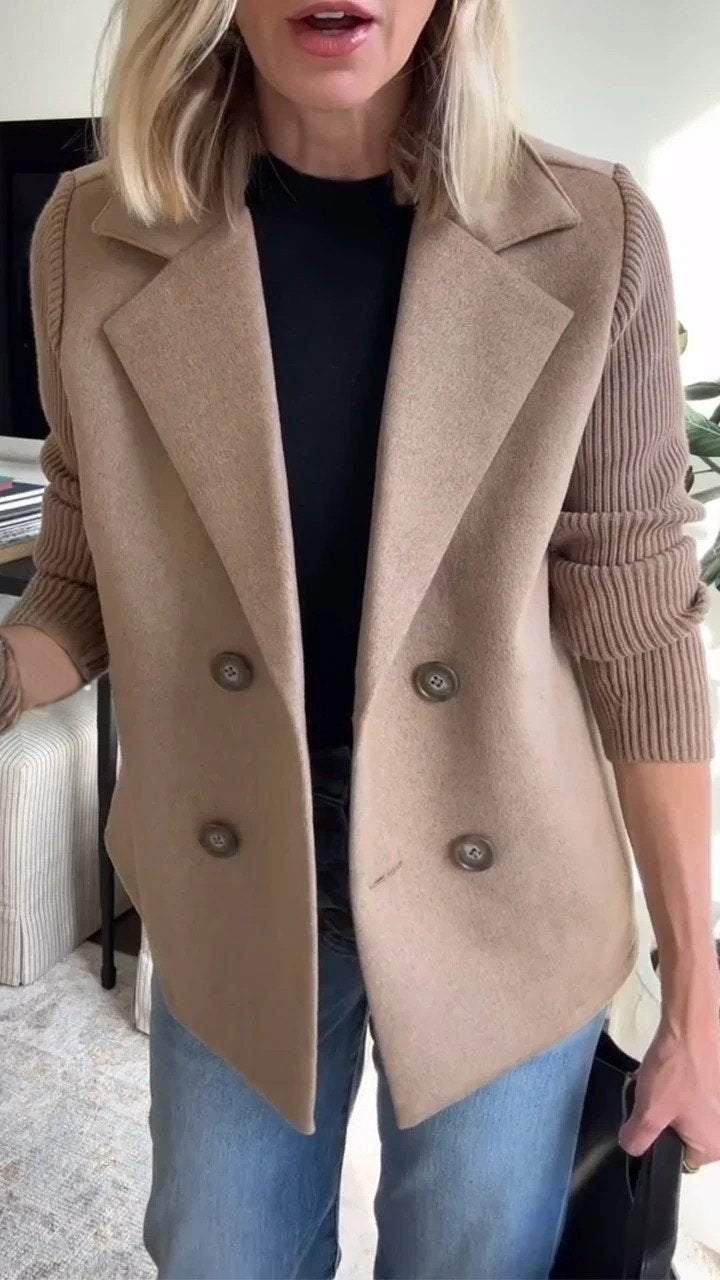 Alesia - Stylischer Lässiger Button-Blazer