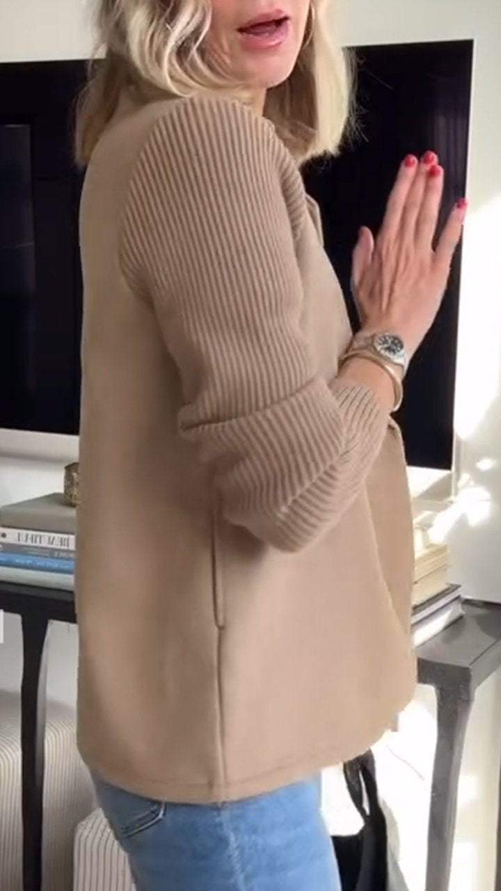 Alesia - Stylischer Lässiger Button-Blazer