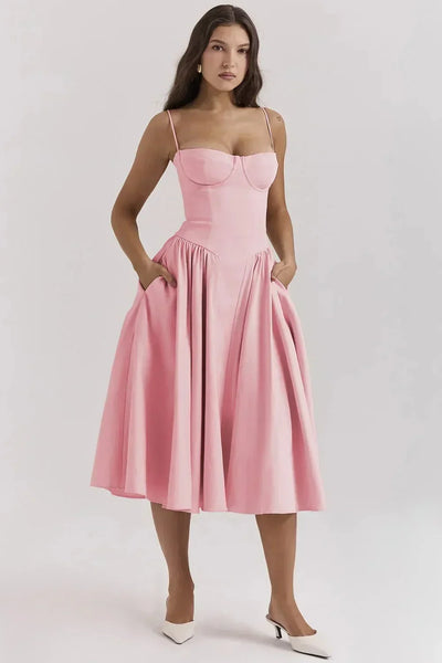 Kiki™ - Retro Midi-Kleid
