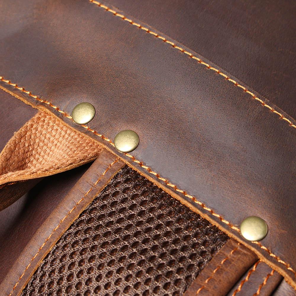 Biefeld™ - Brauner Lederrucksack