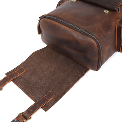 Kalmar™ - Laptop-Rucksack aus Leder