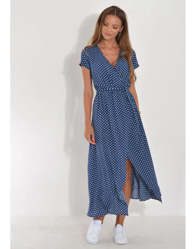 Suzanne™ - Elegantes V-Ausschnitt-Kleid