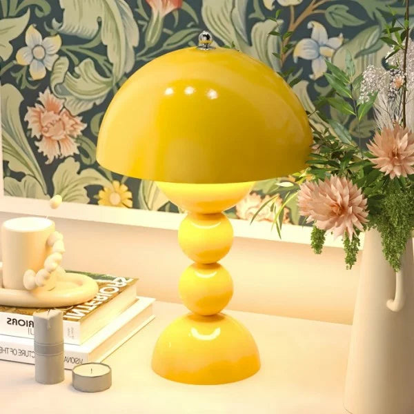 Nordische Blumenknospen Bunte Tragbare Tischlampe