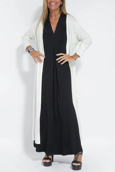Elodie | Figurformendes Kleid mit passendem Cardigan